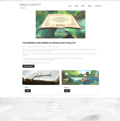 https://bibleandbeauty.org screenshot